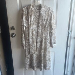 1970s women’s polyester dress size s
